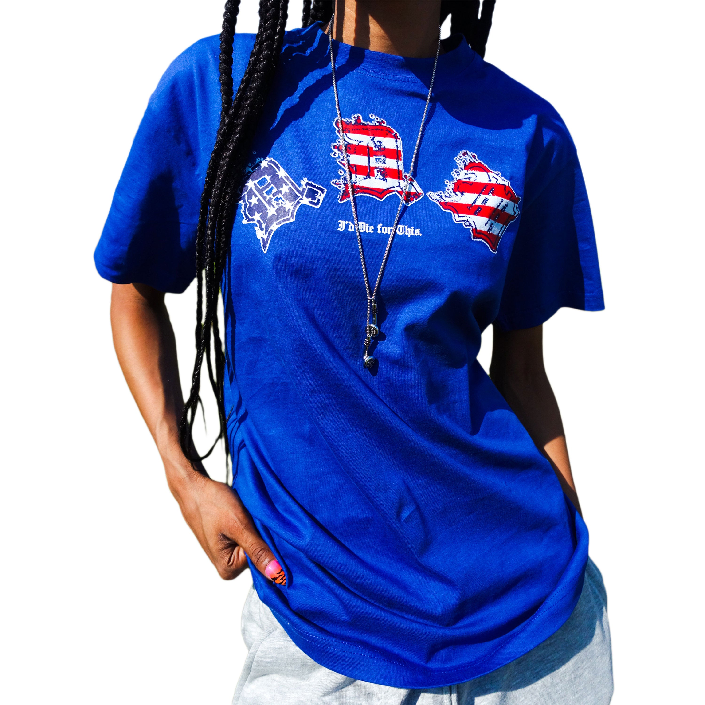 DIE FOR THIS TEE - BLUE