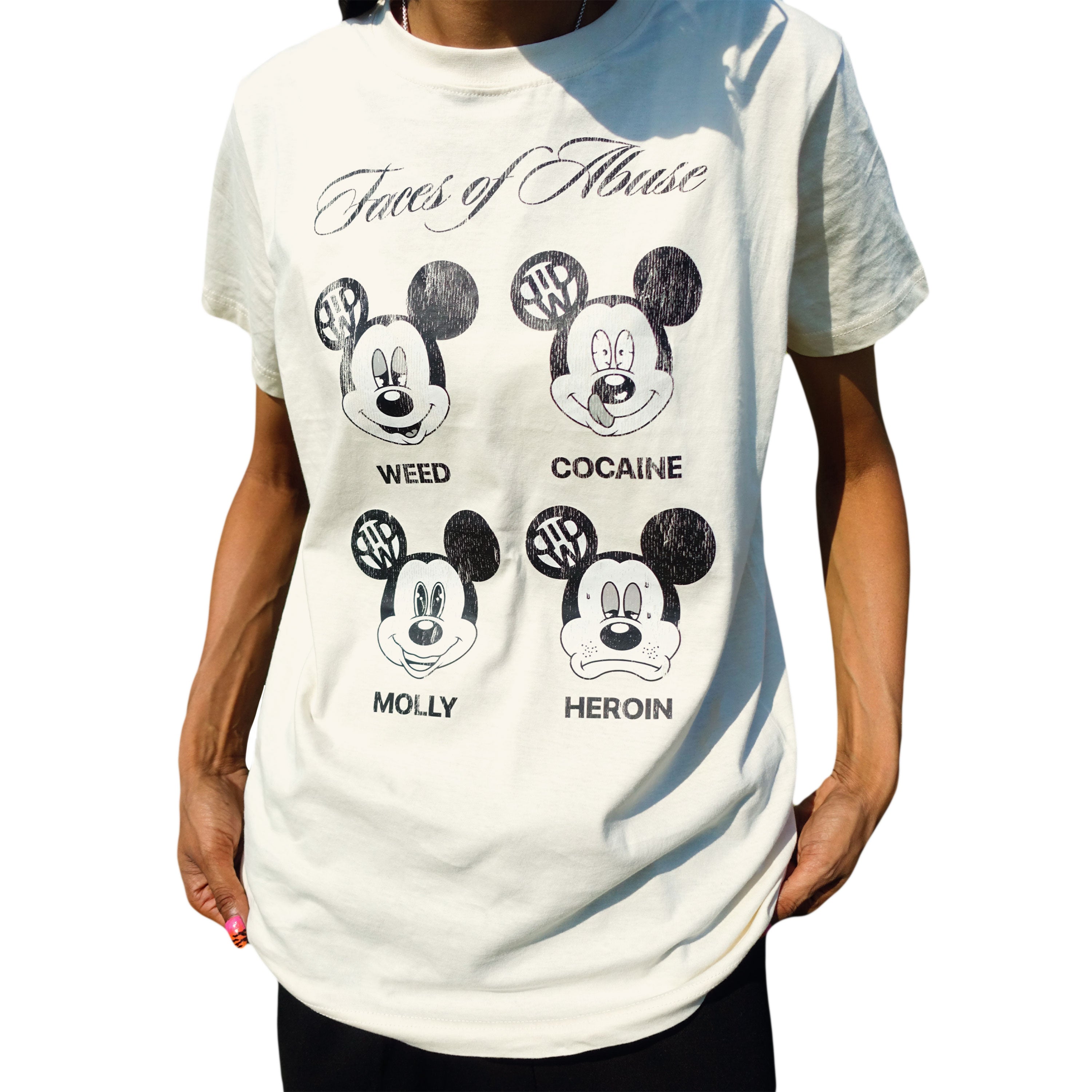 FACES OF ABUSE TEE