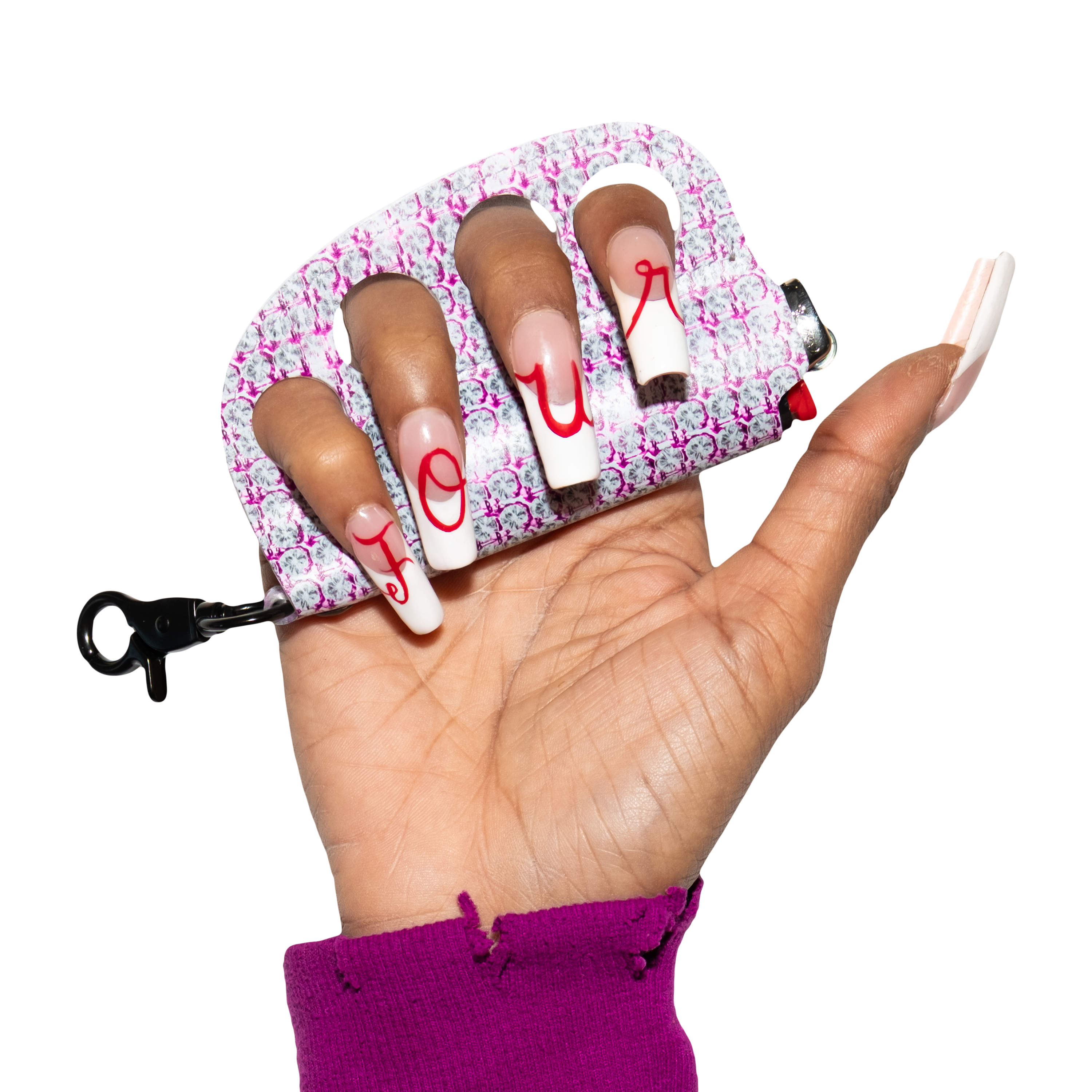 BUSTDOWN LIGHTER HOLDER (PINK)