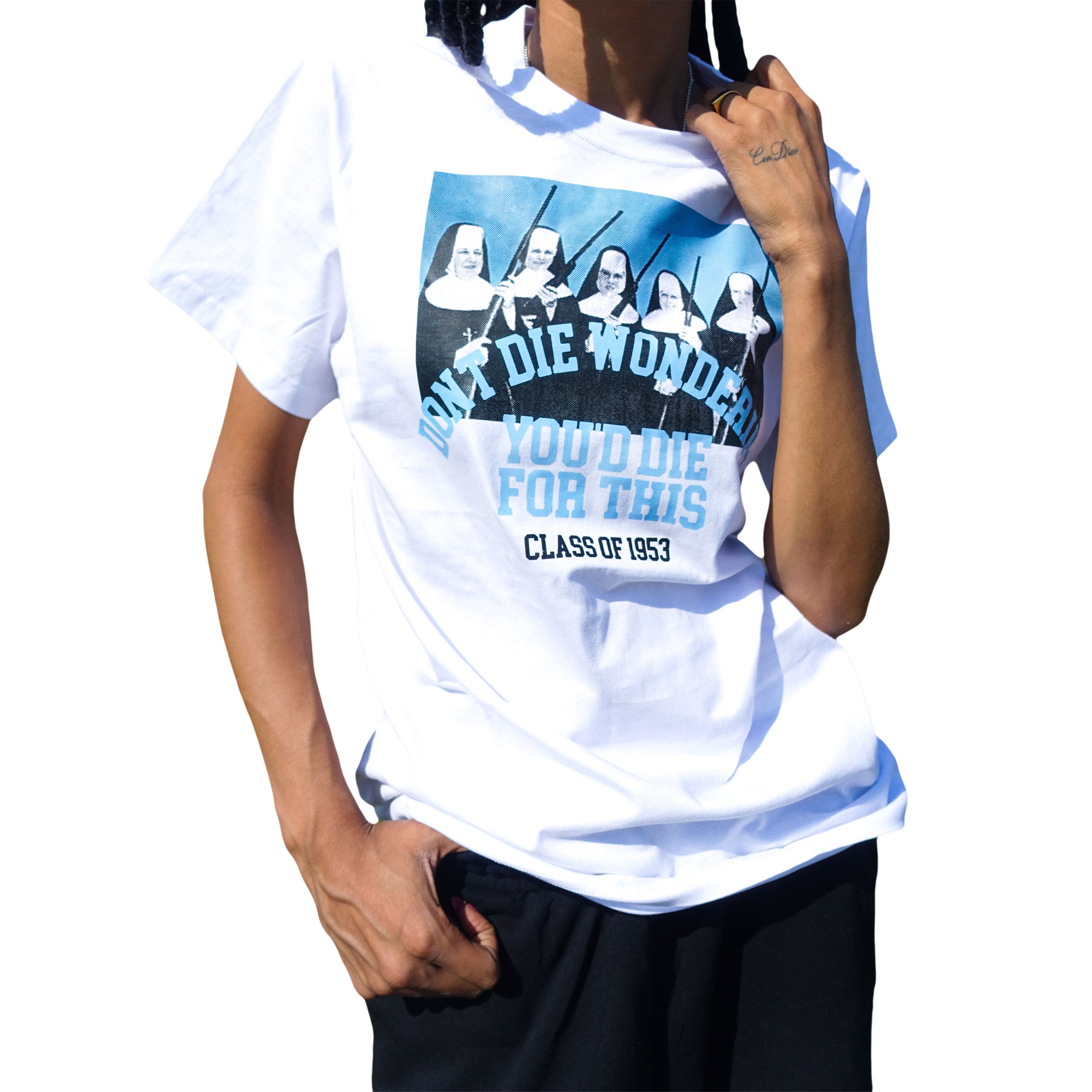 NUN TEE - WHITE
